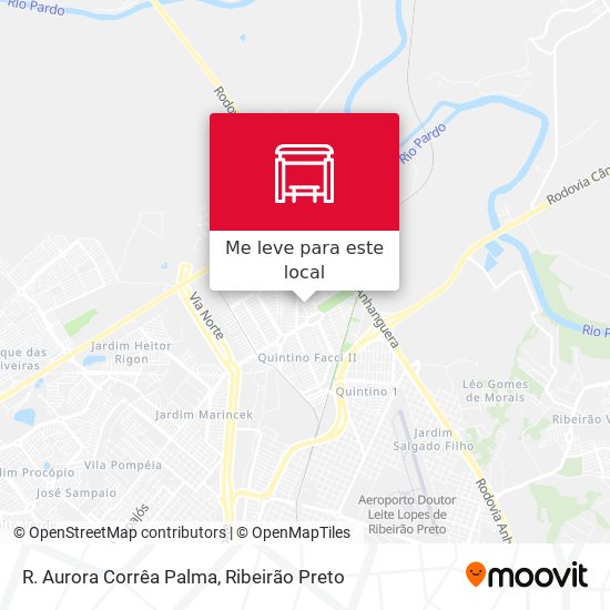 R. Aurora Corrêa Palma mapa