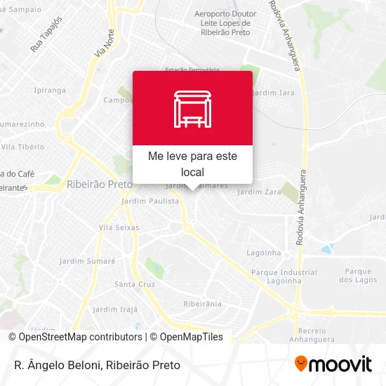 R. Ângelo Beloni mapa