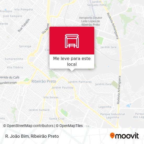 R. João Bim mapa