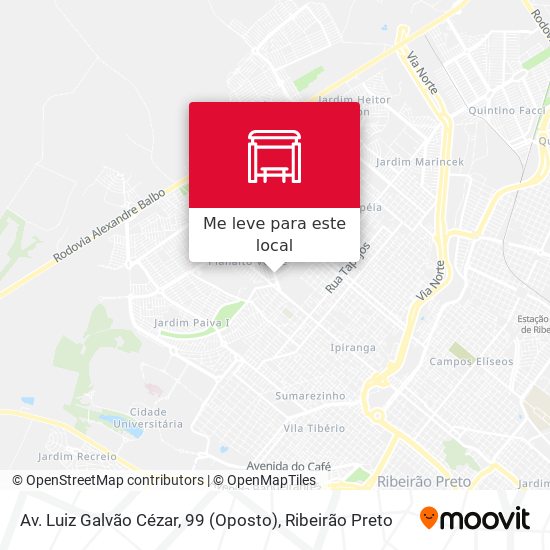 Av. Luiz Galvão Cézar, 99 (Oposto) mapa