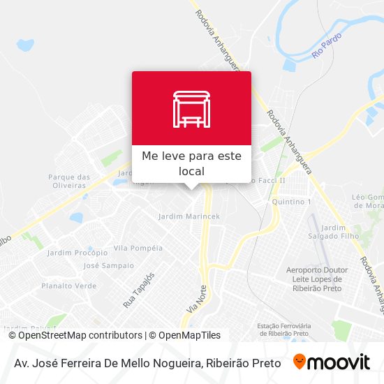 Av. José Ferreira De Mello Nogueira mapa