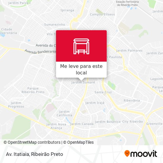 Av. Itatiaia mapa