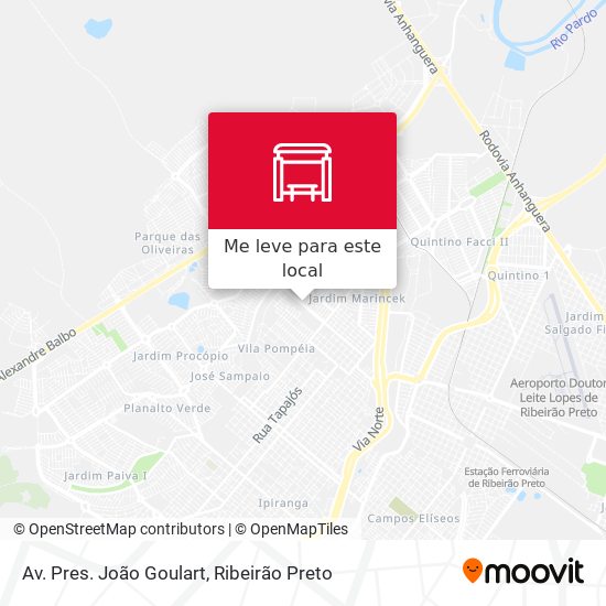 Av. Pres. João Goulart mapa