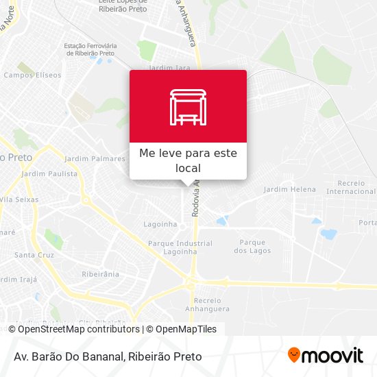 Av. Barão Do Bananal mapa