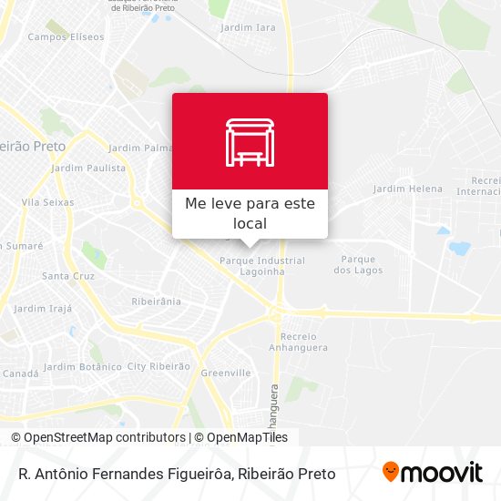 R. Antônio Fernandes Figueirôa mapa