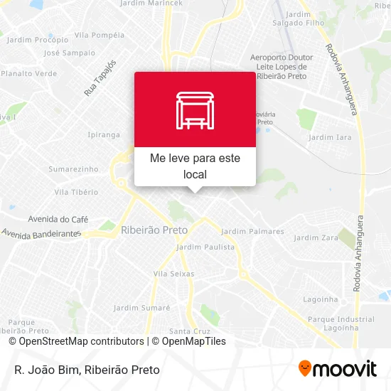 R. João Bim mapa