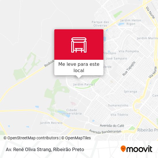 Av. Renê Oliva Strang mapa