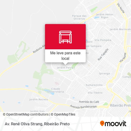 Av. Renê Oliva Strang mapa