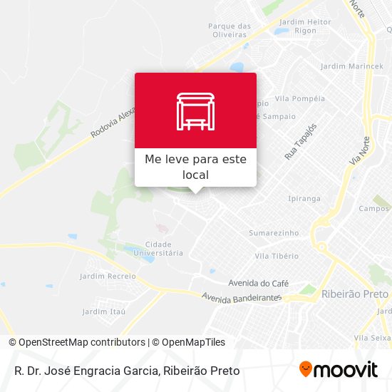 R. Dr. José Engracia Garcia mapa