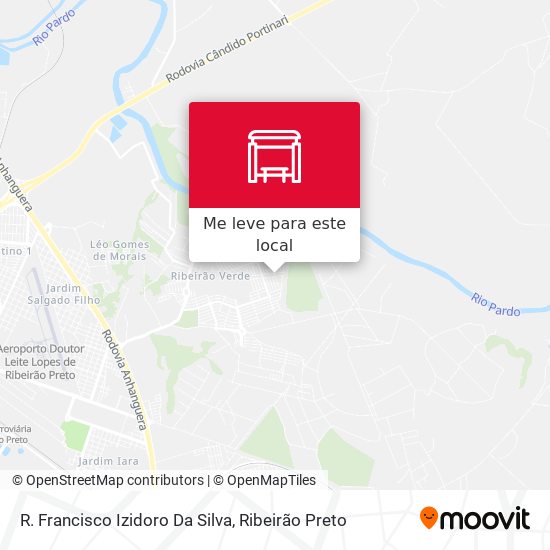 R. Francisco Izidoro Da Silva mapa