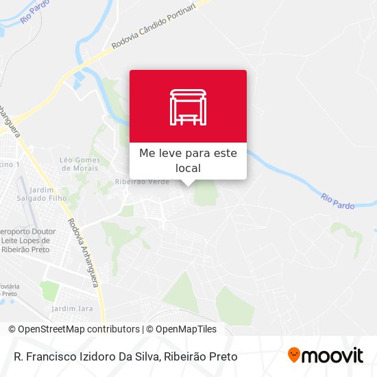 R. Francisco Izidoro Da Silva mapa