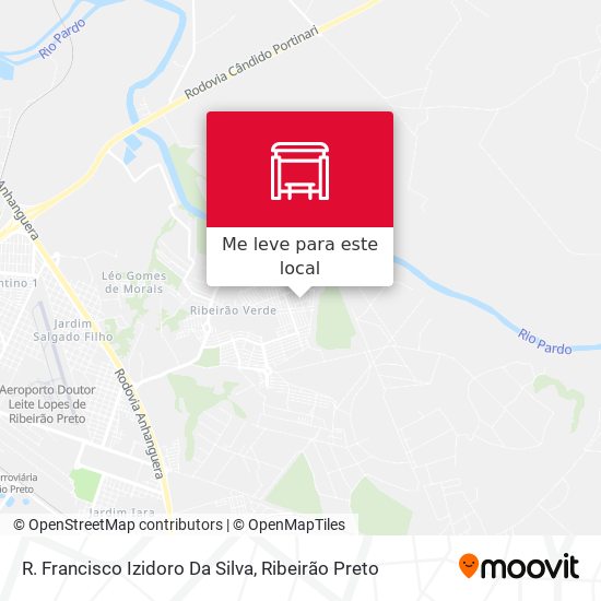 R. Francisco Izidoro Da Silva mapa