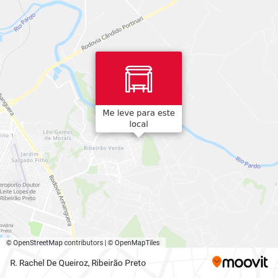 R. Rachel De Queiroz mapa