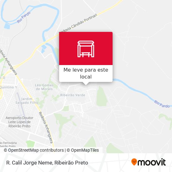 R. Calil Jorge Neme mapa