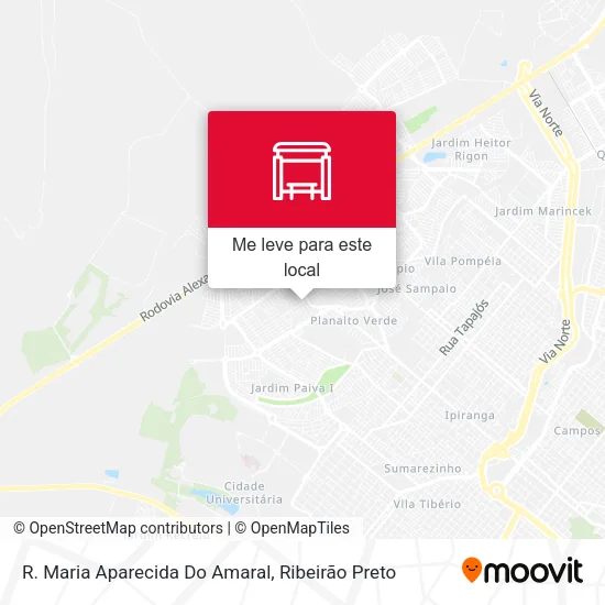 R. Maria Aparecida Do Amaral mapa