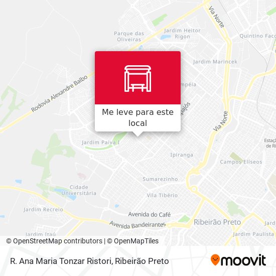 R. Ana Maria Tonzar Ristori mapa