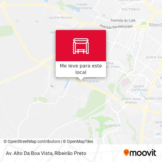 Av. Alto Da Boa Vista mapa