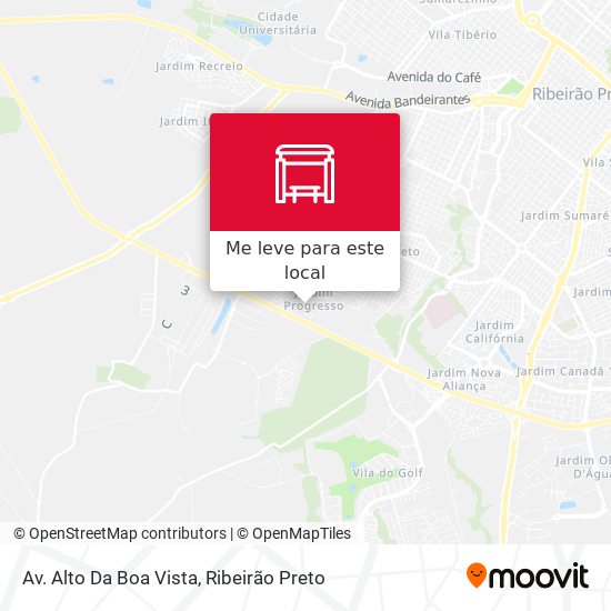 Av. Alto Da Boa Vista mapa