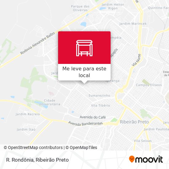 R. Rondônia mapa