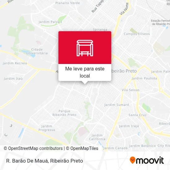 R. Barão De Mauá mapa