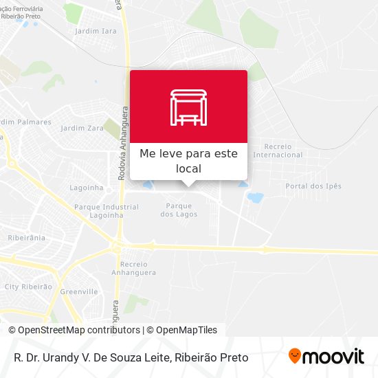 R. Dr. Urandy V. De Souza Leite mapa