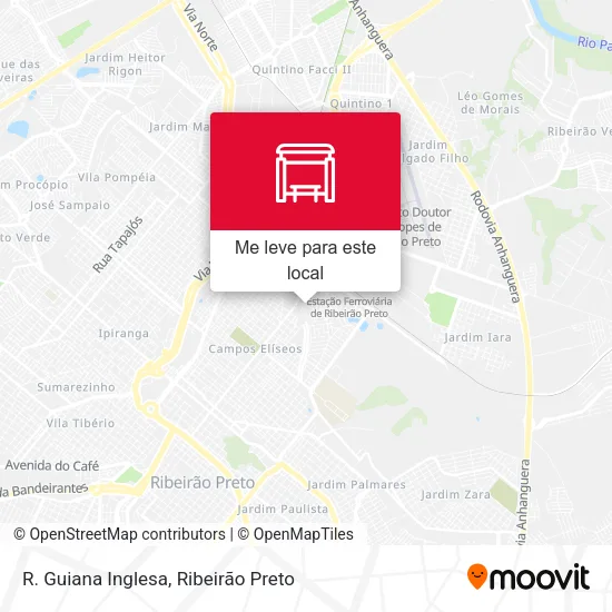 R. Guiana Inglesa mapa