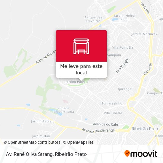 Av. Renê Oliva Strang mapa