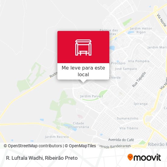 R. Luftala Wadhi mapa