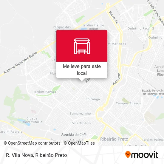 R. Vila Nova mapa