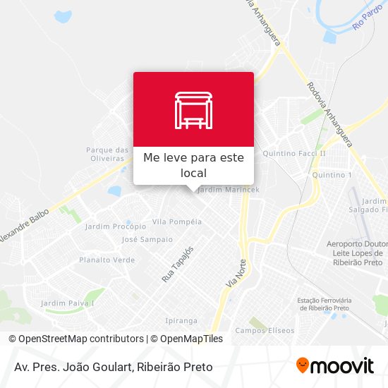 Av. Pres. João Goulart mapa