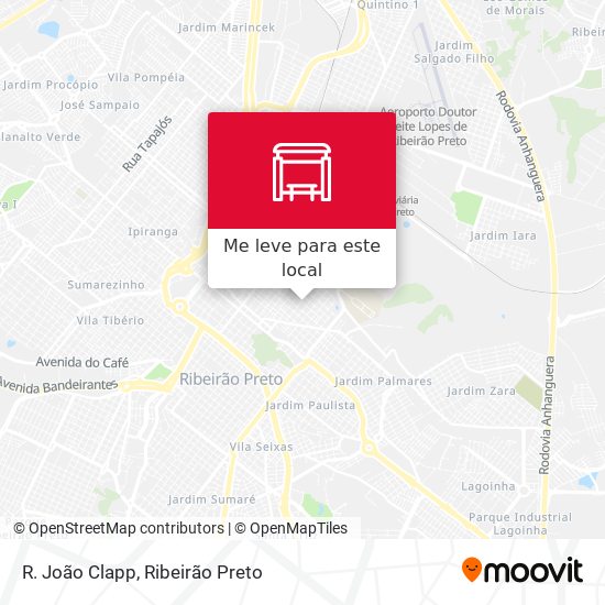 R. João Clapp mapa