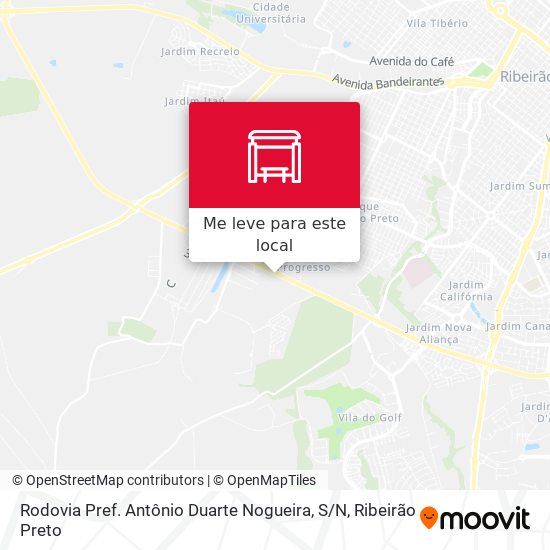 Rodovia Pref. Antônio Duarte Nogueira, S / N mapa