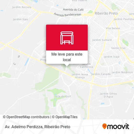 Av. Adelmo Perdizza mapa
