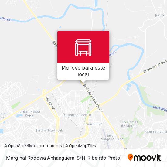 Marginal Rodovia Anhanguera, S / N mapa