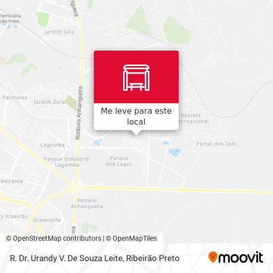 R. Dr. Urandy V. De Souza Leite mapa