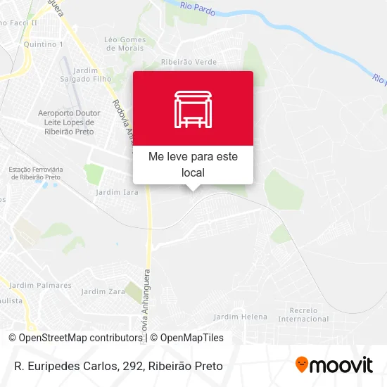 R. Euripedes Carlos, 292 mapa