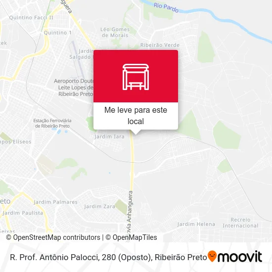 R. Prof. Antônio Palocci, 280 (Oposto) mapa