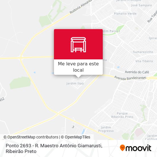 Ponto 2693 - R. Maestro Antônio Giamarusti mapa