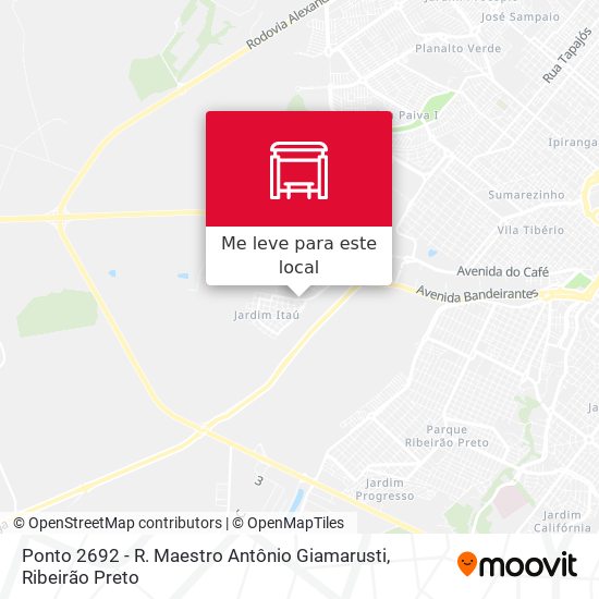 Ponto 2692 - R. Maestro Antônio Giamarusti mapa
