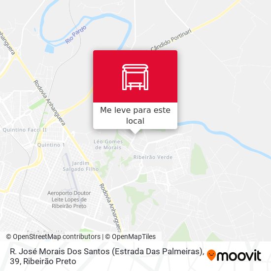 R. José Morais Dos Santos (Estrada Das Palmeiras), 39 mapa