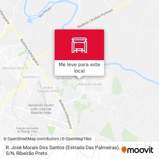 R. José Morais Dos Santos (Estrada Das Palmeiras), S / N mapa