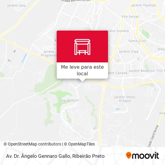 Av. Dr. Ângelo Gennaro Gallo mapa