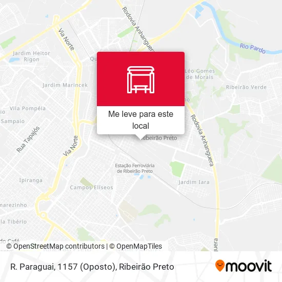 R. Paraguai, 1157 (Oposto) mapa