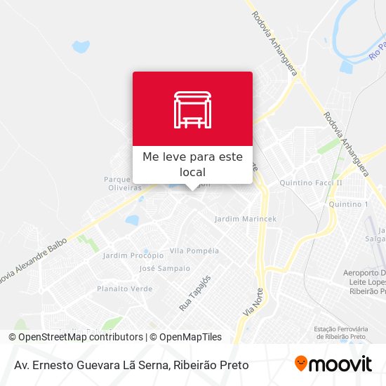 Av. Ernesto Guevara Lã Serna mapa