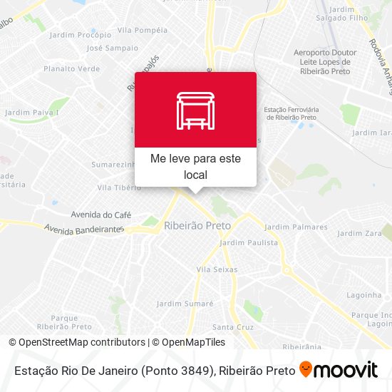 Estação Rio De Janeiro (Ponto 3849) mapa