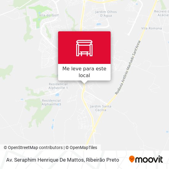 Av. Seraphim Henrique De Mattos mapa