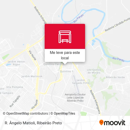 R. Ângelo Matioli mapa