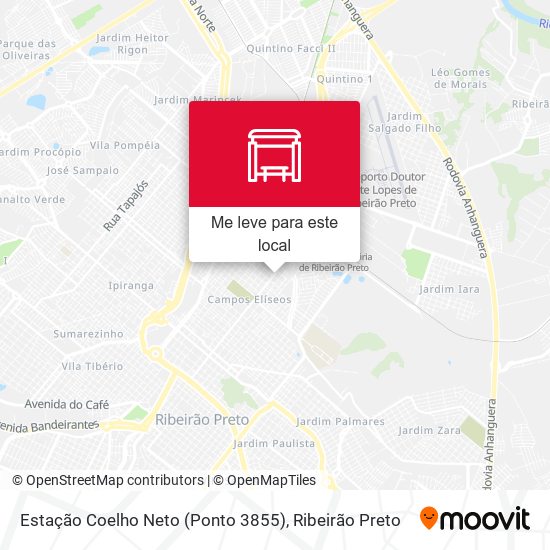 Estação Coelho Neto (Ponto 3855) mapa