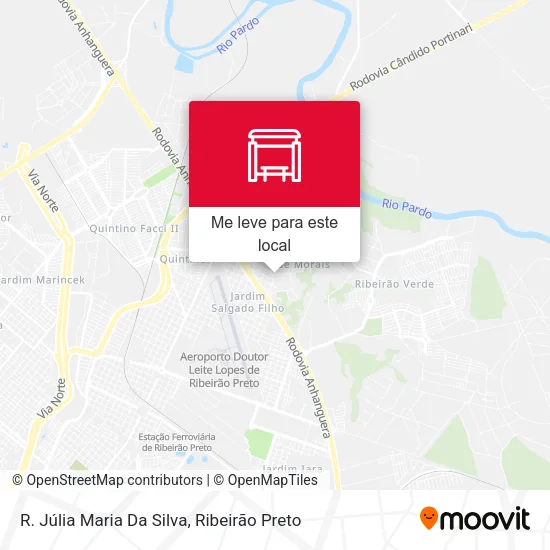 R. Júlia Maria Da Silva mapa