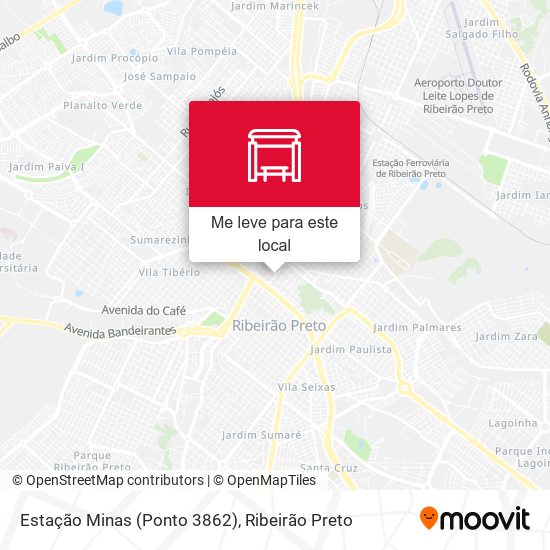 Estação Minas (Ponto 3862) mapa